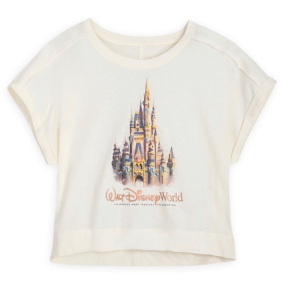 Disney‎ Shirt For Women - Fantasyland Castle - Walt Disney 50th Anniversa…